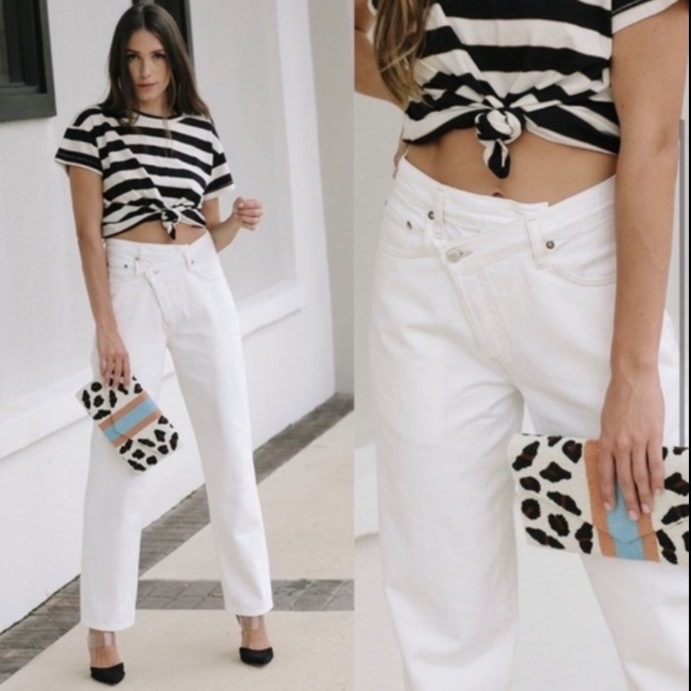 AGOLDE Criss Cross Straight Size 31